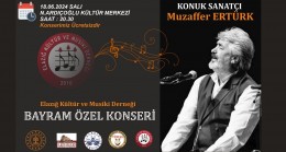 Muzaffer Ertürk sevenleriyle buluşuyor