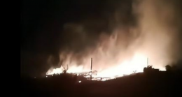 Elazığ’da Orman Yangını Korkuttu
