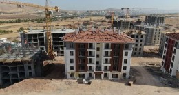 Elazığ’da TOKİ Konutlarının Yapımı Devam Ediyor