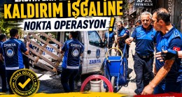 ELAZIĞ’DA KALDIRIM İŞGALİNE GEÇİT YOK: ZABITA EKİPLERİ SAHADA