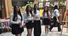 Minik Sanatçılardan Büyük Sergi: Mehmet Mihri Akıncı Ortaokulu’nun Eserleri Göz Doldurdu