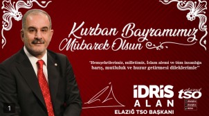 BAŞKAN ALAN:  “BAYRAMLAR, BİRLİĞİMİZİ PEKİŞTİREN MÜSTESNA GÜNLERDİR”