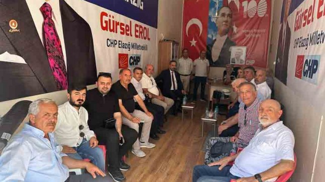 CHP Elazığ İl Örgütü Genel Başkanlarını Küçülttü