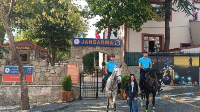 Harput Sokaklarında Jandarma Atlı Birlik Devriyeleri Başladı!