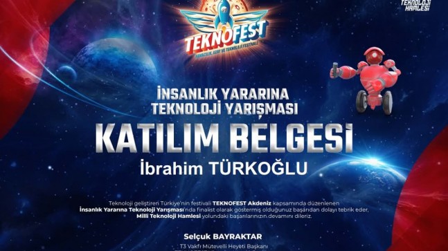 İbrahim Türkoğlu: “TEKNOFEST, Türkiye’nin Geleceğini Şekillendiren Bir Vizyon Hareketidir”