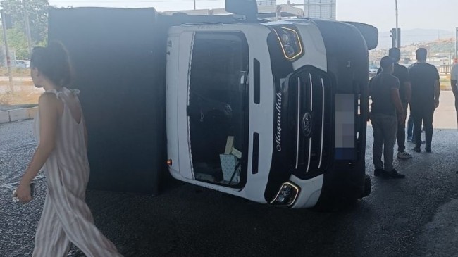 Elazığ’da Trafik Işıklarının Çalışmaması Kazaya Neden Oldu