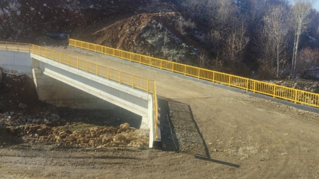 Bükardı Güvenlik Yolu Köprüsü Tamamlandı