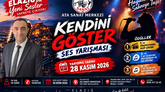 ATA SANAT MERKEZİ’NDEN YETENEKLERE MEYDAN OKUMA