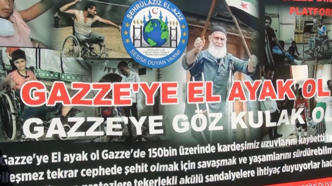 Gazze’ye destek programı: “El ayak ol, göz kulak ol”