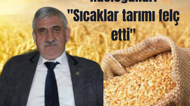 Hacıoğulları”sıcaklar tarımı felç etti”