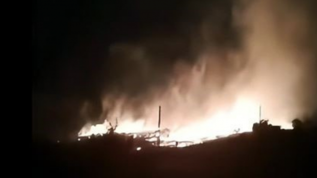 Elazığ’da Orman Yangını Korkuttu