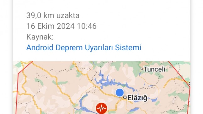 Korkutan deprem !Son dakika!